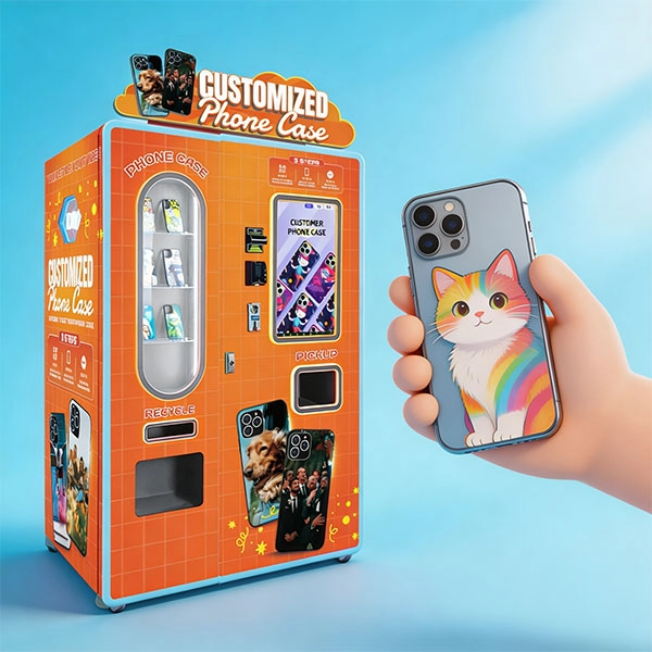 Wider Matrix WM880 personalised phone case vending machine