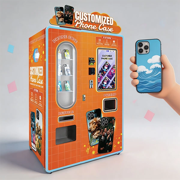 A good phone case printing vending machine should be simple to operate.