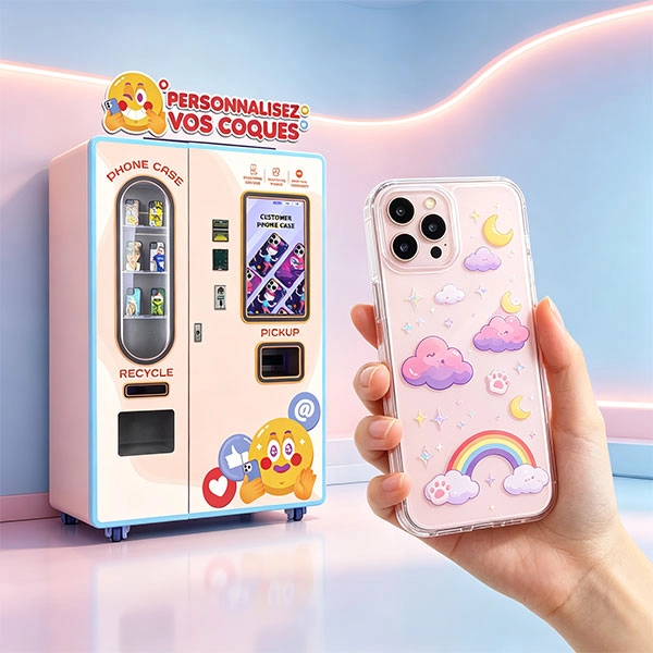 Phone case vending machine in China