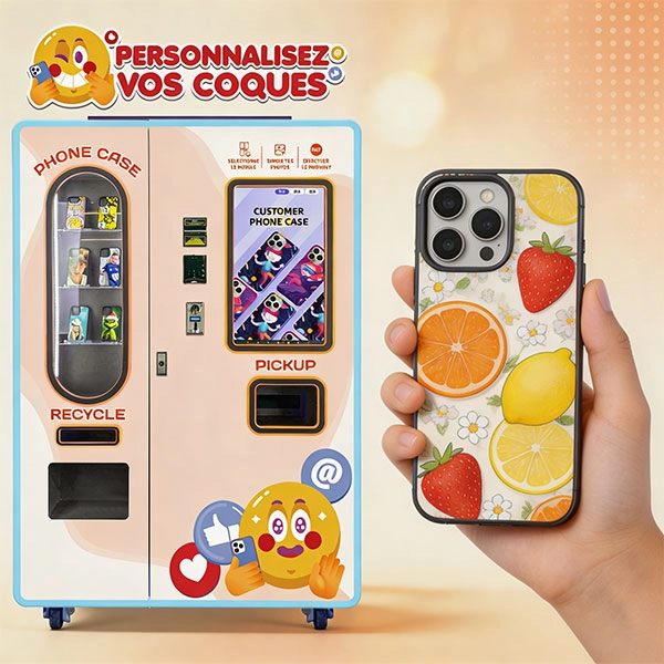 La máquina expendedora de fundas para celular (WM880) ocupa el tercer lugar.