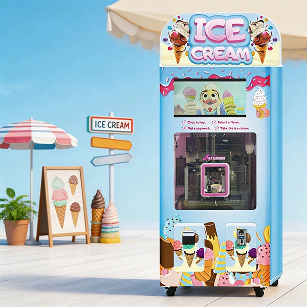 our Automatic Ice Cream Vending Machine page.