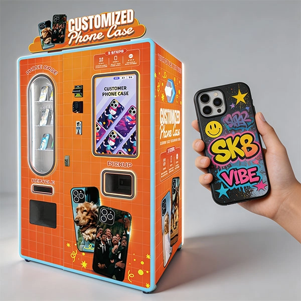 a phone case vending machine in Australia