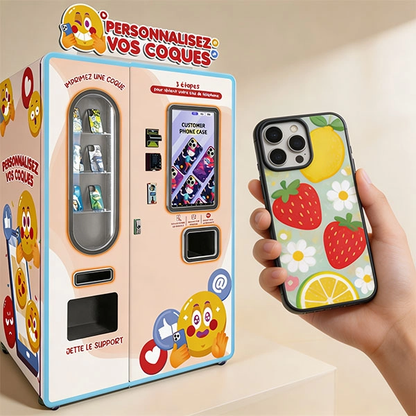 Phone Case Vending Machine in High Traffic Locations