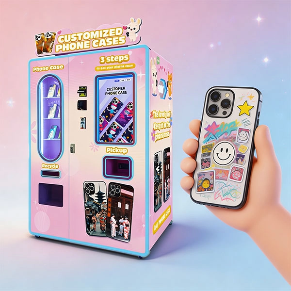 Planning a phone case vending machine project