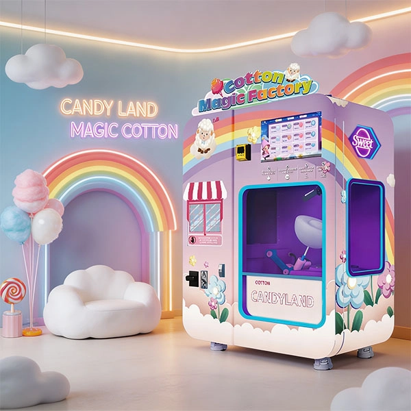What a Custom Cotton Candy Vending Machine Costs to Run