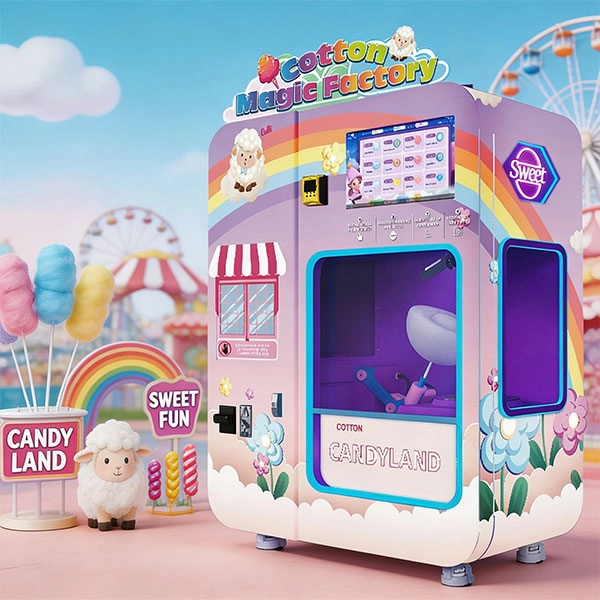 Why a Custom Cotton Candy Machine Beats a Standard Vending Machine