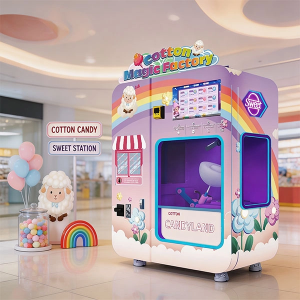 What to Check Before You Buy a Custom Cotton Candy Vending Machine