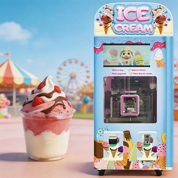 How much money can an ice cream vending machine make