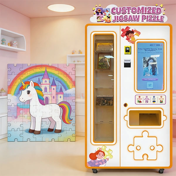 Jigsaw Puzzle Vending Machine Spain