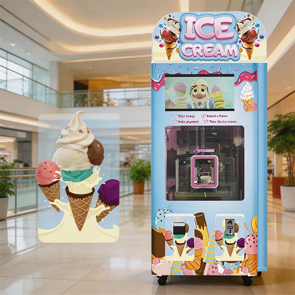 What a Modern Automated Ice Cream Vending Machine Actually Does