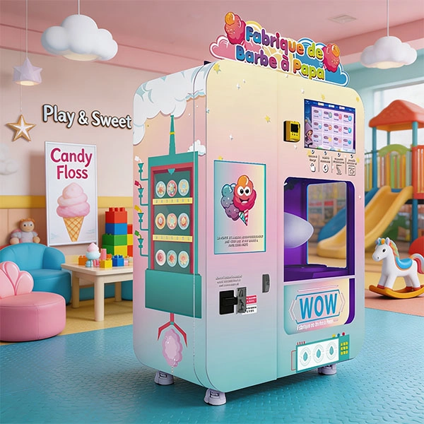 Cotton Candy Vending Machine for Sale in the US
