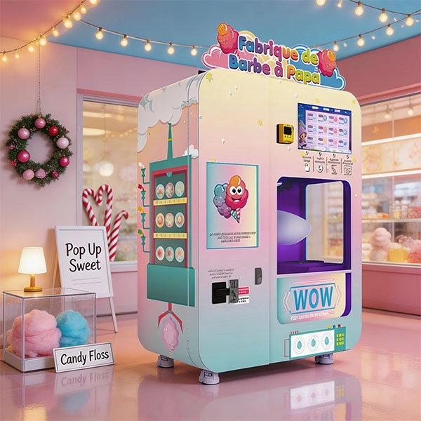 the best cotton candy vending machine for theme parks