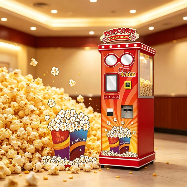 Máquina expendedora de palomitas de cine