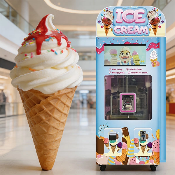 Dónde colocar una máquina expendedora de helados de autoservicio en Canadá