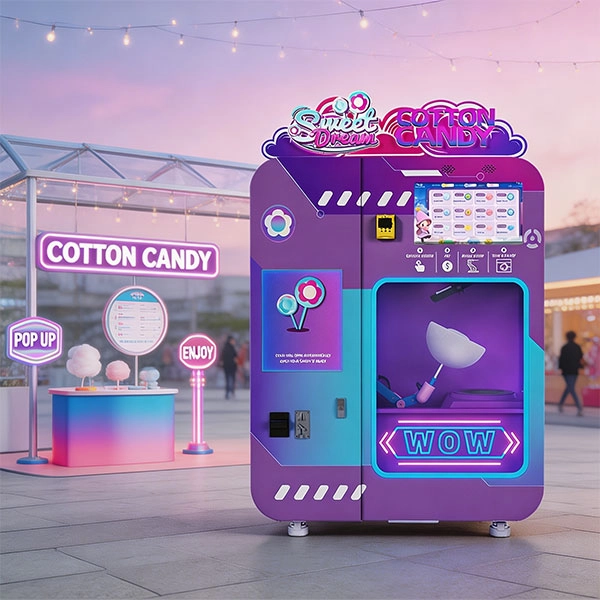 Cotton Candy Vending Machine for Events