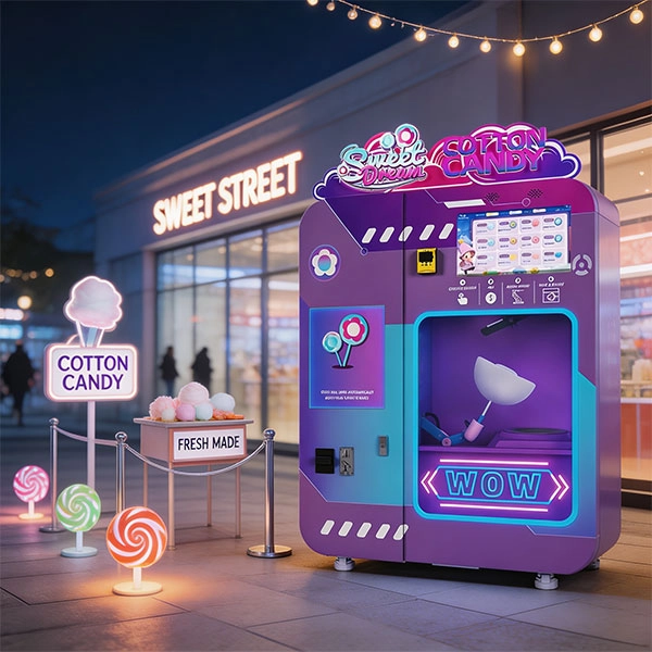 Where can I find a cotton candy vending machine