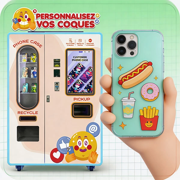 the phone case vending machine guide