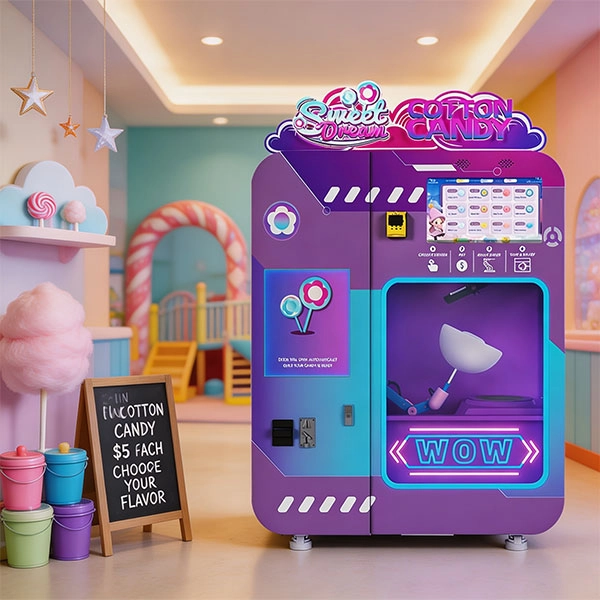 Cotton Candy Vending Machines