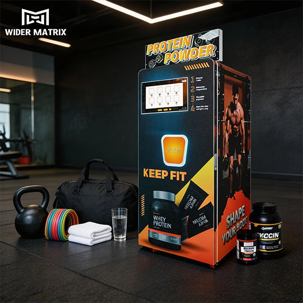 How much does a protein shake vending machine cost
