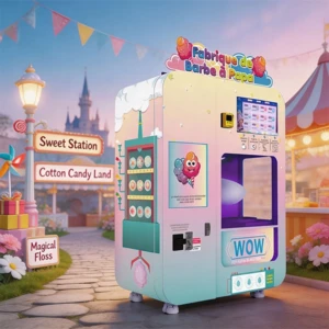 Cotton Candy Vending Machine Netherlands: how suikerspin became a self-serve business
