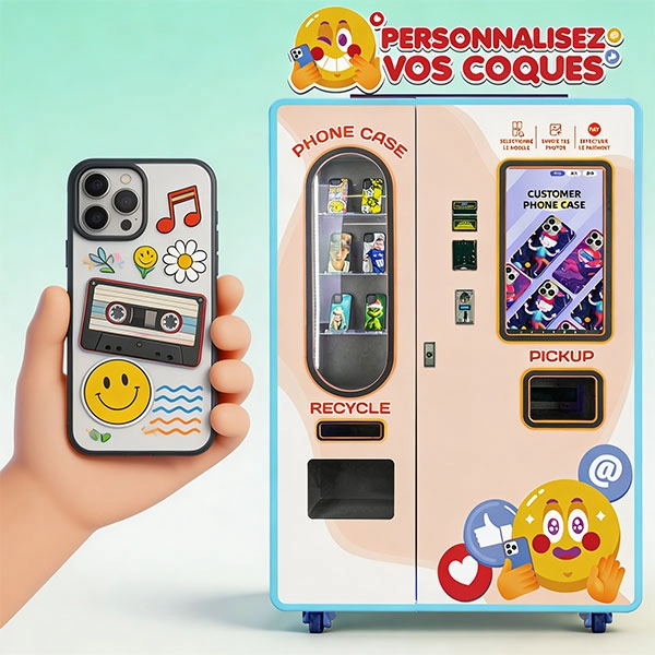 Instalación de una máquina expendedora de fundas para celular “hazlo tú mismo”: construye la tuya propia