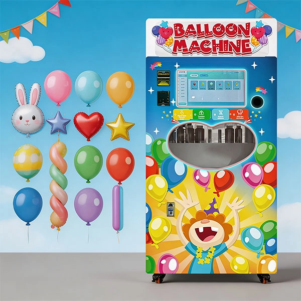 Smart balloon vending machine