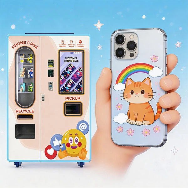 Smart phone case vending machine price