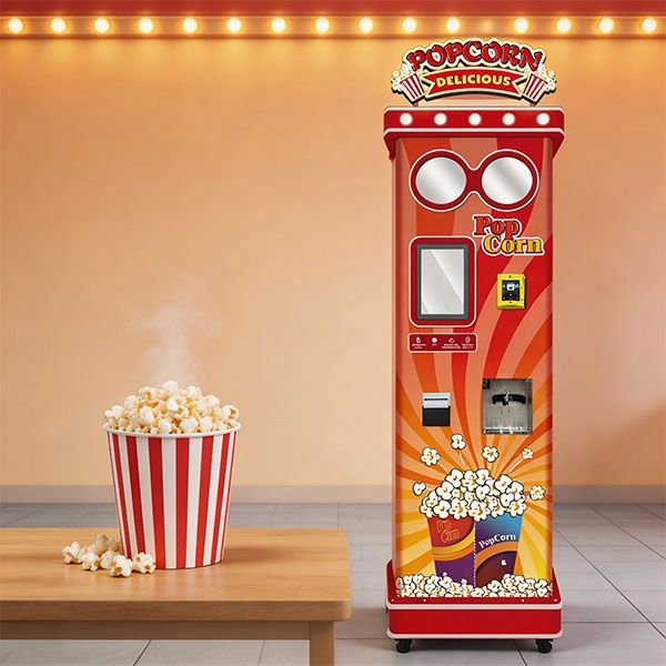 Guía de cotización para máquinas expendedoras automáticas de palomitas de maíz