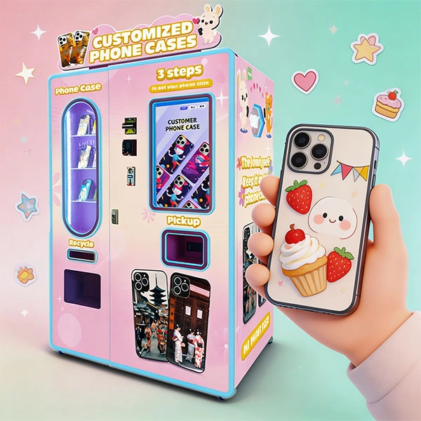 phone case vending machine USA supplier price