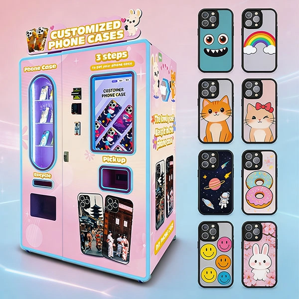 custom phone case vending machine