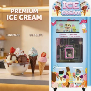 Self-Service Ice Cream Vending Machine UK: Costs, Profit & Licences