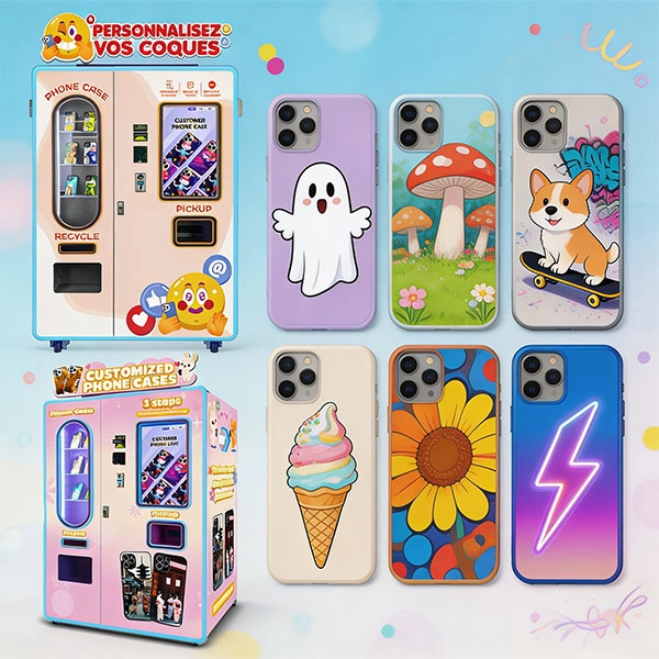 what a custom photo phone case vending machine actually does
