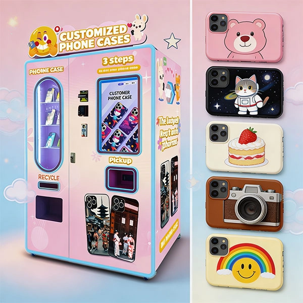 where to put a custom photo phone case machine