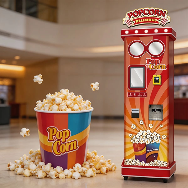 Popcorn Vending Machine for Amusement Parks