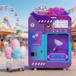 Cotton candy robot vending machine: the WM980, explained for buyers