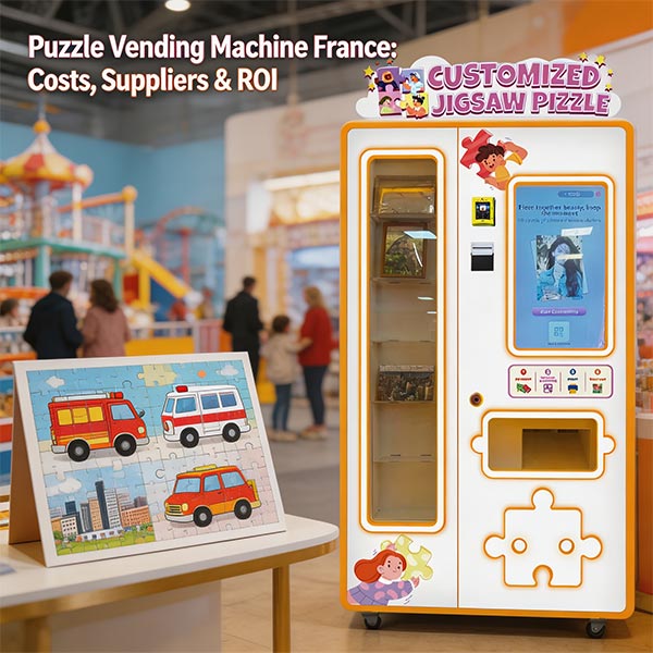 Puzzle Vending Machine France