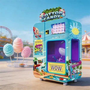 Best Cotton Candy Vending Machine Manufacturer for USA 2026