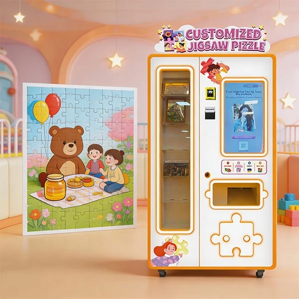 They upload a photo, and the machine cleans it up automatically on the WM520+