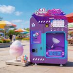 Display Screen Cotton Candy Machine: Ads, Touch & More