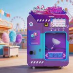 Fully automatic cotton candy vending machine USA: what buyers get wrong and what the real numbers look like
