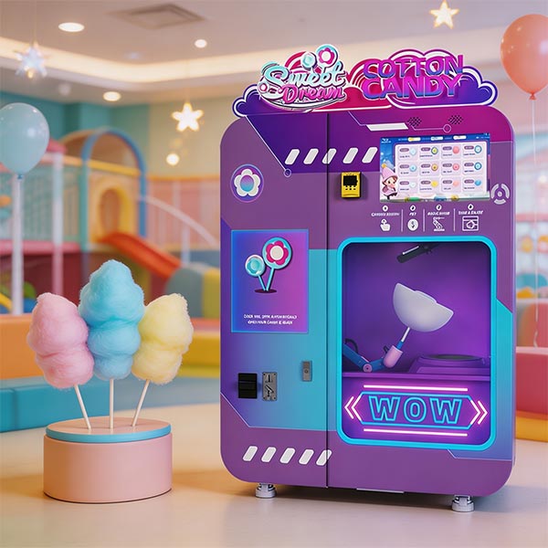 the fully automatic cotton candy vending machine cost and profit picture