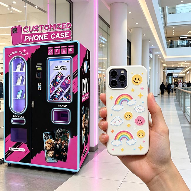 How a customer buys a case