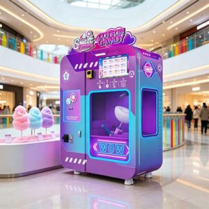 Cotton Candy Vending Machine for Shopping Mall: What It Costs and How to Choose