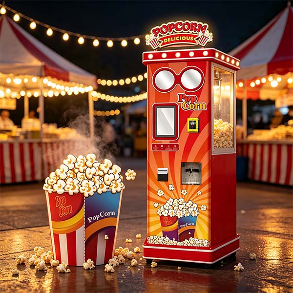 Is a popcorn vending machine business profitable?