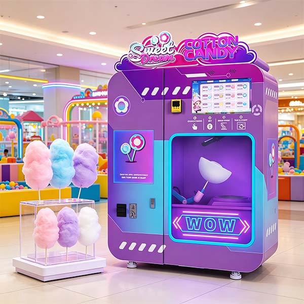 shopping mall food courts and ground-floor atriums