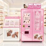 What are the best locations for a nail art vending machine?