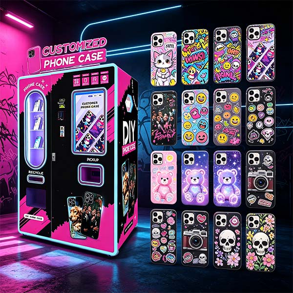 Where a phone case vending machine earns its place