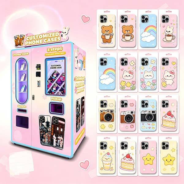 Buying a Phone Case Vending Machine
