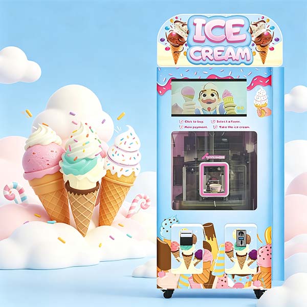 Does Singapore suit a self-service ice cream machine