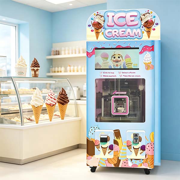 Is a self-service ice cream machine profitable in Singapore